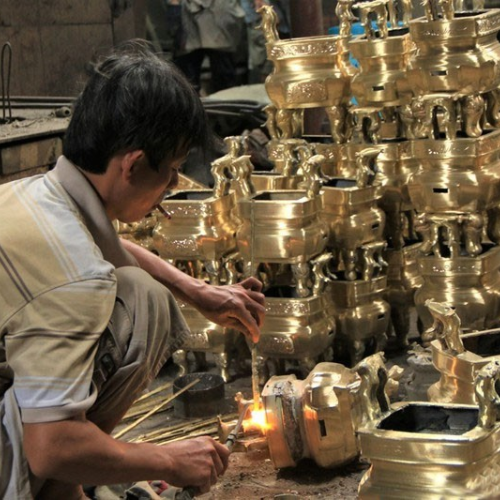 Làng Nghề Làm Lư Đồng An Hội
